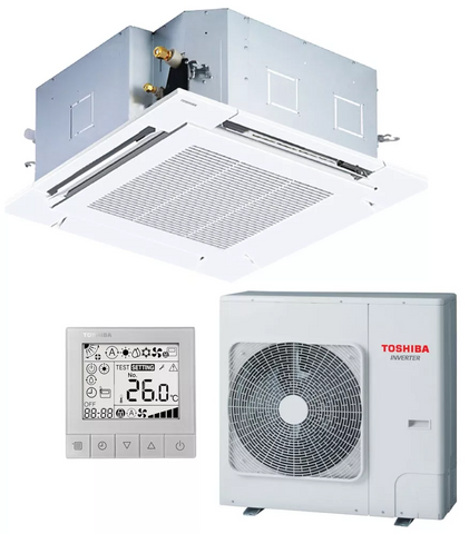 Aparat de aer condiționat tip casetă split Toshiba RAV-HM1101UTP-E/RAV-GV1101ATP-E/RBC-U32PGP-E/RBC-AMSU51/52-E 6878001 foto
