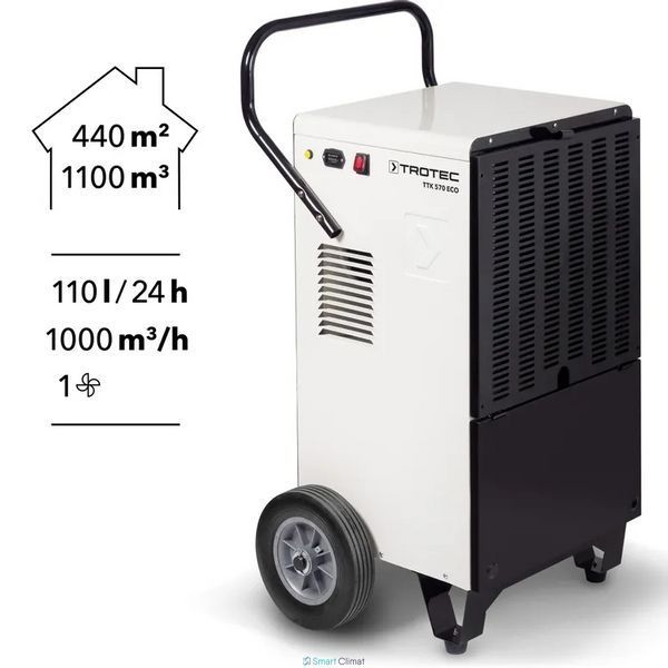 Dezumidificator de aer industrial TROTEC TTK 570 ECO 6877950 foto