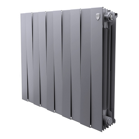 Радиатор биметалл Royal Thermo PianoForte 500 Silver Satin - 10 секц. 6878053 фото