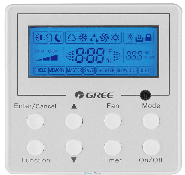 Кондиционер канальный GREE GUD35PS1/A-S + GUD35W1/NhA-S ID999MARKET_6877620 фото