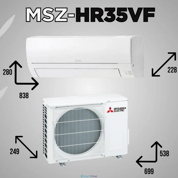 Внутренний блок кондиционера Mitsubishi Electric MSZ-HR35VFK 6877969 фото