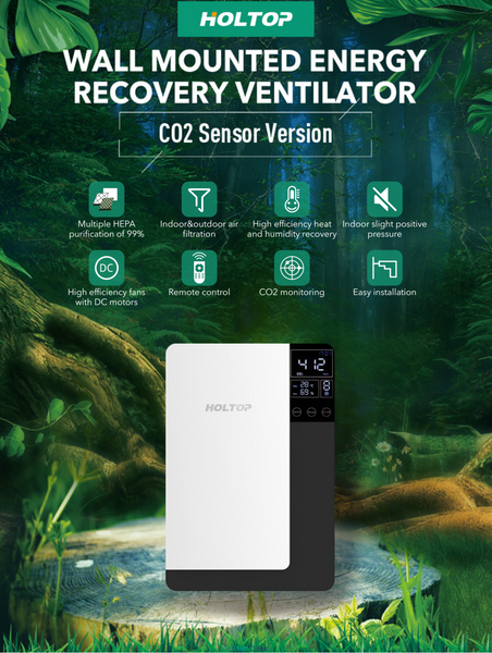 Recuperator de aer Holtop Eco-Clean Energy Recovery ERVQ-B150-1B1 (H02) ID999MARKET_6607945 foto