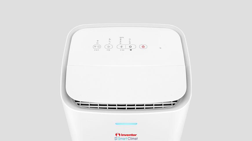 Dezumidificator Inventor Alva AL-IONW-10L,Wi-Fi, Ionizator, R290 6877996 foto