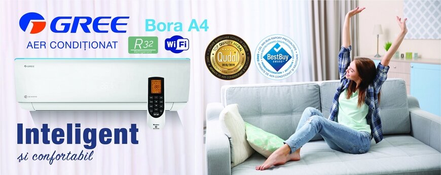 Aparat de aer conditionat Gree Bora A4 R32