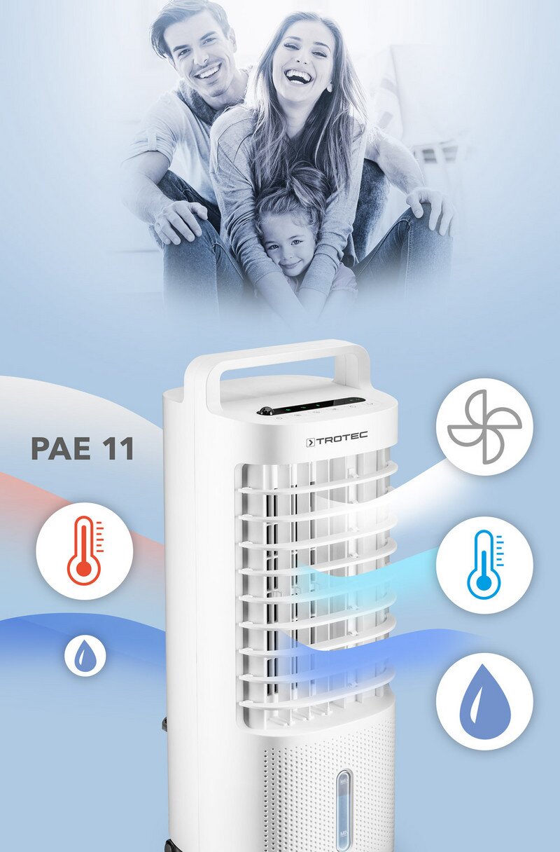 Aircooler PAE 11 - principiu functional